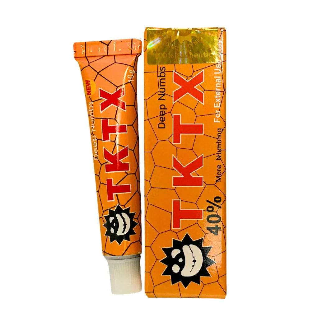 Yellow TKTX 40% Numbing Cream – Extra Deep Numbing | Tattoo Numbing Cream 10g