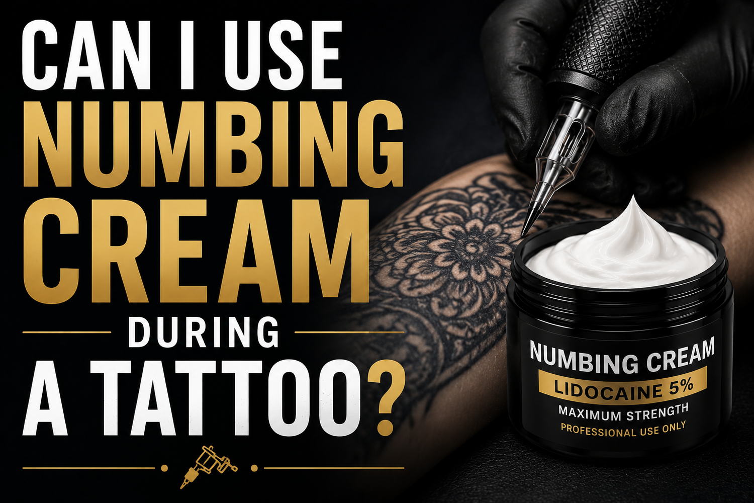 Can I Use Numbing Cream During a Tattoo?