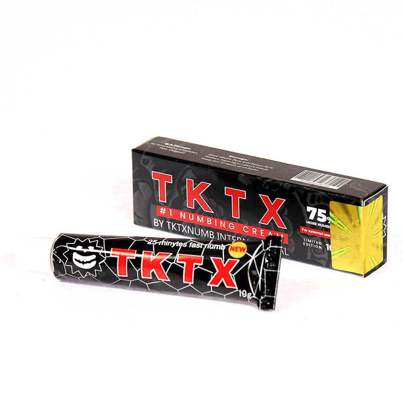 TKTX Black 75% Numbing Cream – Exclusive Limited Edition, Maximum Strength Formula