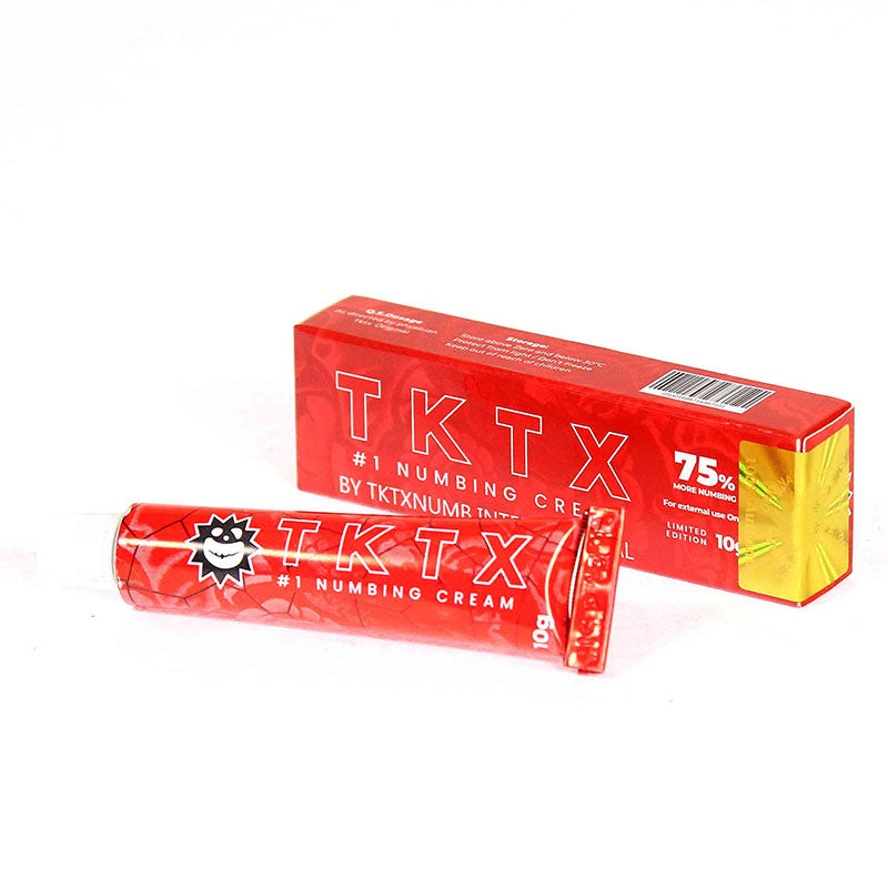 TKTX Red 75% Numbing Cream – Exclusive Limited Edition, Maximum Strength Formula 10g