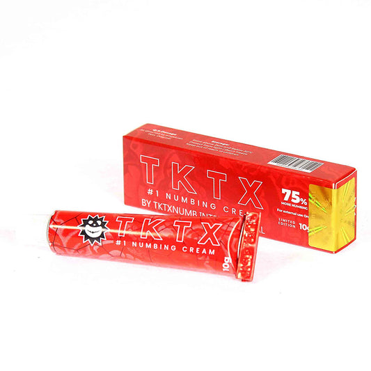 TKTX Red 75% Numbing Cream – Exclusive Limited Edition, Maximum Strength Formula 10g