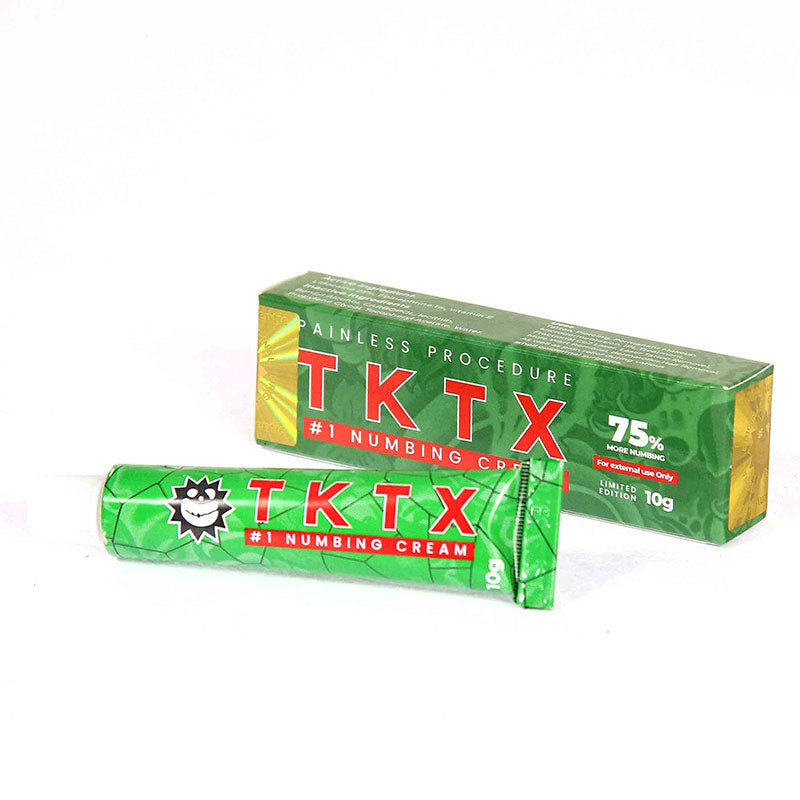 TKTX Green 75% Numbing Cream – Exclusive Limited Edition, Maximum Strength Formula 10g