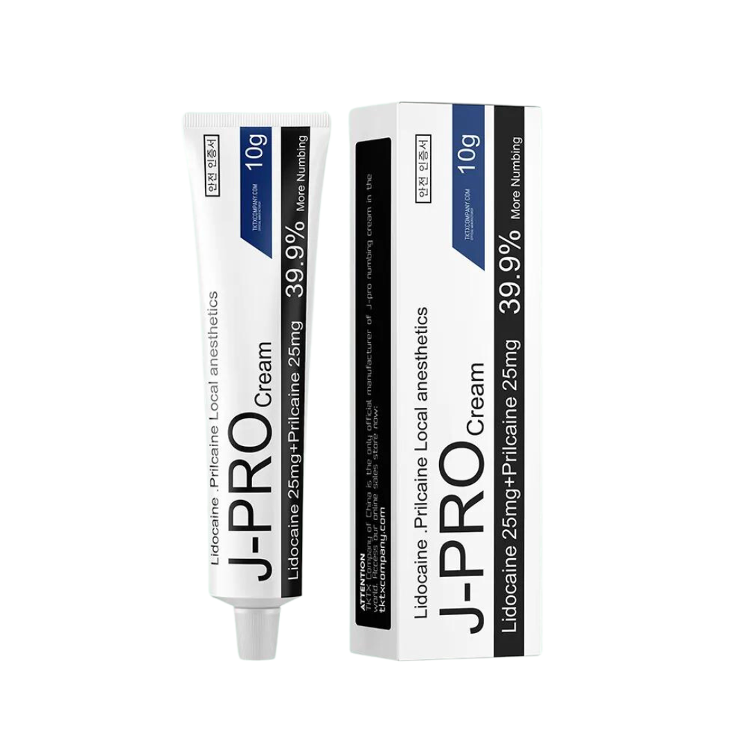 J-PRO Original 39.9% Tattoo Numbing Cream – Topical Skin Comfort Cream
