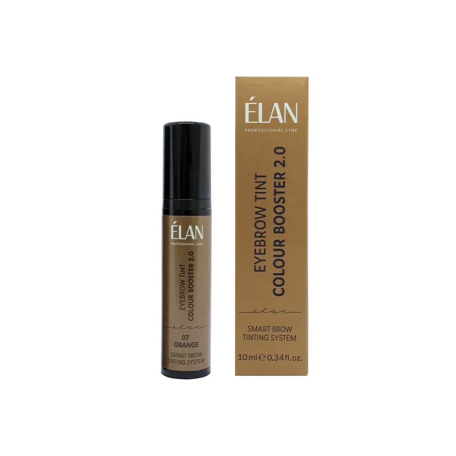 Elan Booster concentrate color enhancer eyebrow dye Color Booster 2.0, 07 ORANGE, 10 ml