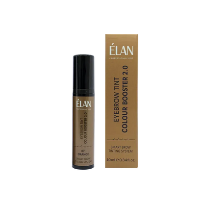 Elan Booster concentrate color enhancer eyebrow dye Color Booster 2.0, 07 ORANGE, 10 ml