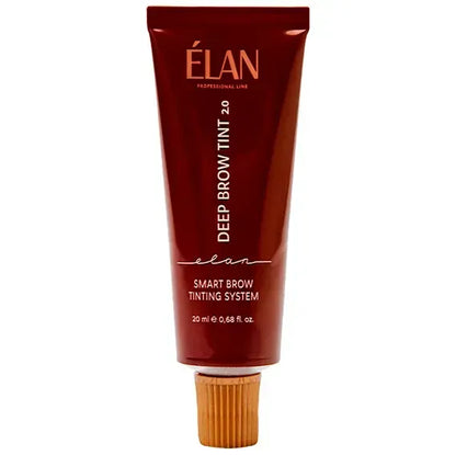 Elan Eyebrow paint with long-lasting effect Deep Brow Tint 2.0, 03 Black, 20 ml