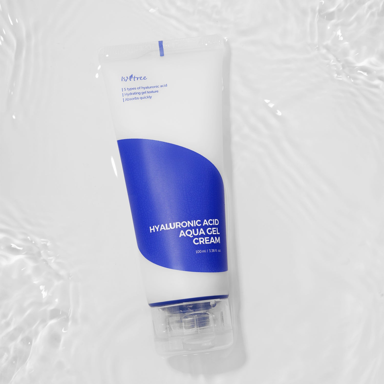 Isntree - Hyaluronic Acid Aqua Gel Cream - Moisturizing Hyaluronic Acid Cream - 100ml