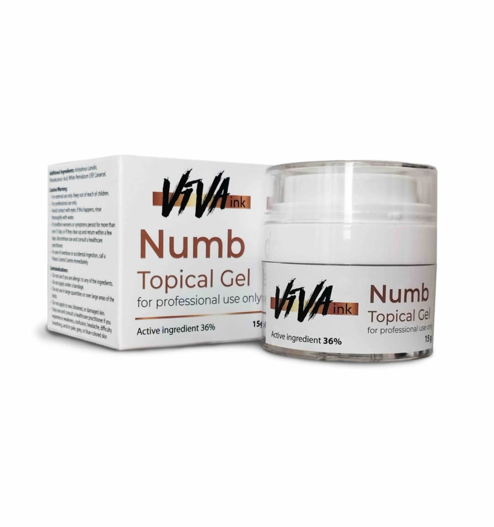 Viva Ink Numb Topical Gel 15g
