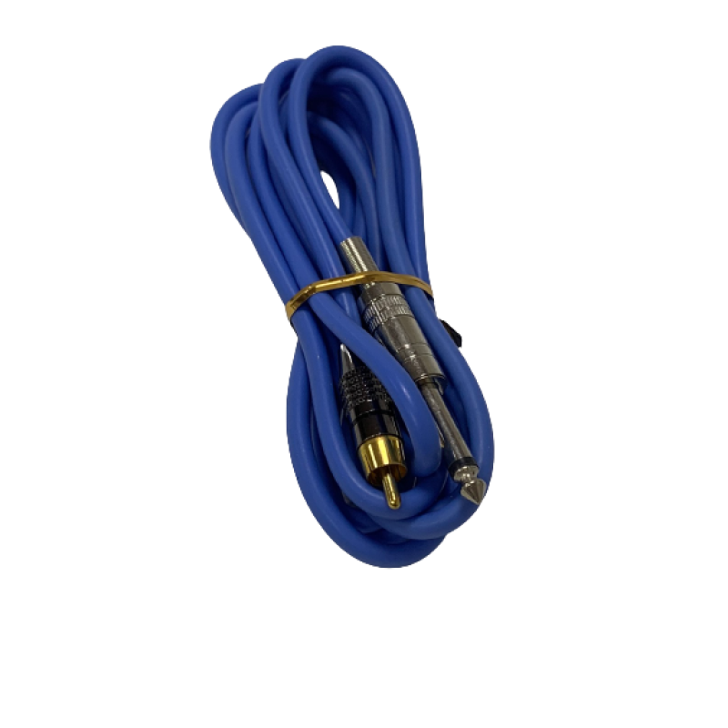 Silicone RCA Clip Cord for Rotary Tattoo Machines