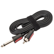 EZ Master Flat RCA Silicone Tattoo Cord – 1.8 m