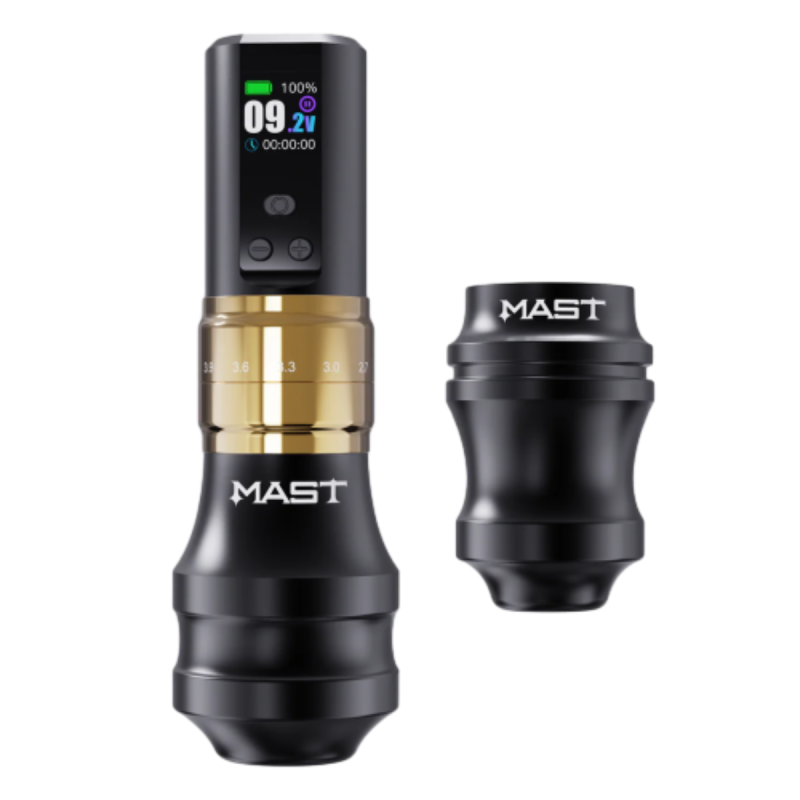 Mast Fold 2 Pro Wireless Tattoo Machine (2 Batteries & 2 Grips) – WQP-075 V2