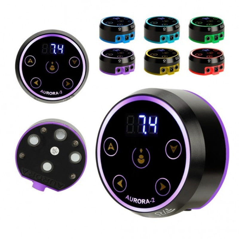 Aurora-2 Digital Touch-Control Tattoo Power Supply