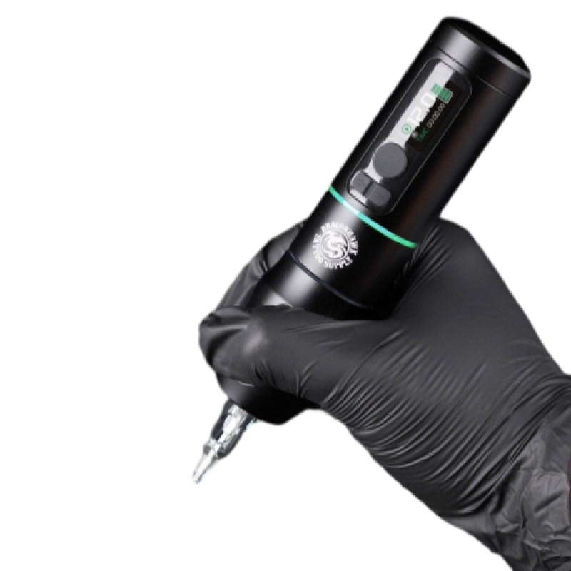 Dragonhawk X20 PRO WQP-063 Wireless Tattoo Machine – 2000mAh Battery, Mcore-A3 Motor, 3.5mm Stroke