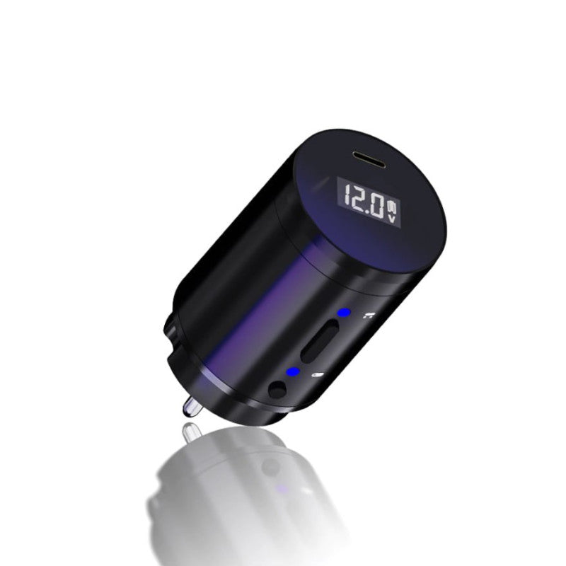 Ambition Solid Black Wireless RCA Tattoo Battery – 1,950 mAh