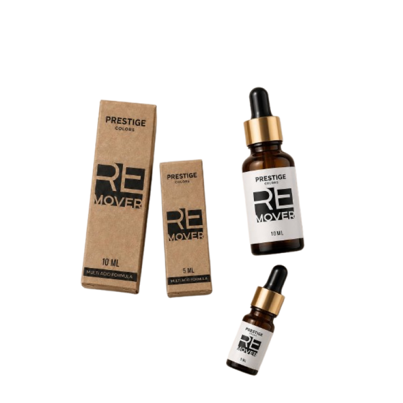 PRESTIGE COLORS Multi-Acid Remover 5/10ml – Professional Solution for Permanent Makeup and Tattoo Removal
