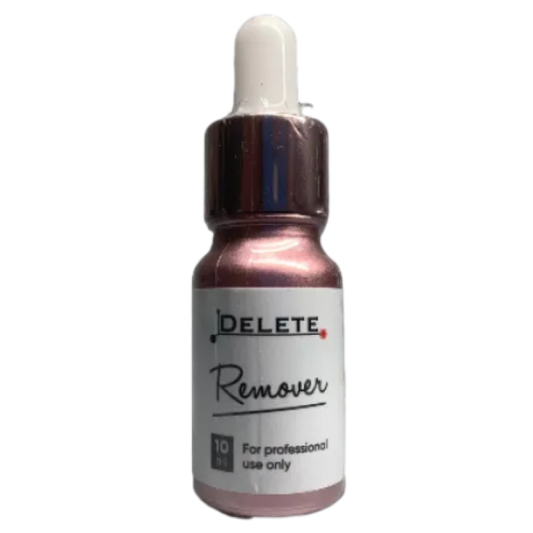 Delete Remover 10ml – Advanced Acid-Salt Solution for Permanent Makeup Removal