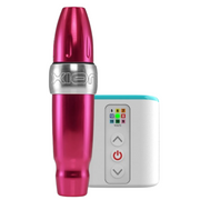 FK Irons Spektra Xion S Bubblegum Tattoo Machine with AirBolt Mini Wireless Power Supply