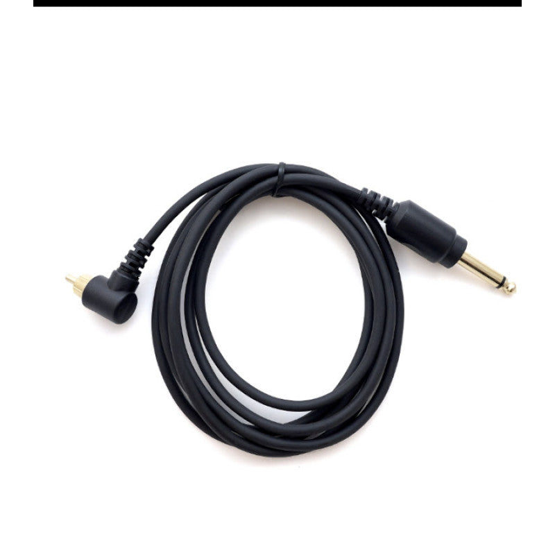 FK Irons Darklab 6 ft RCA 90° Tattoo Machine Cord