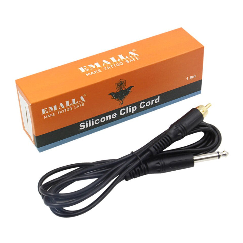 Emalla TP-2302 Straight RCA Silicone Clip Cord – 180 cm