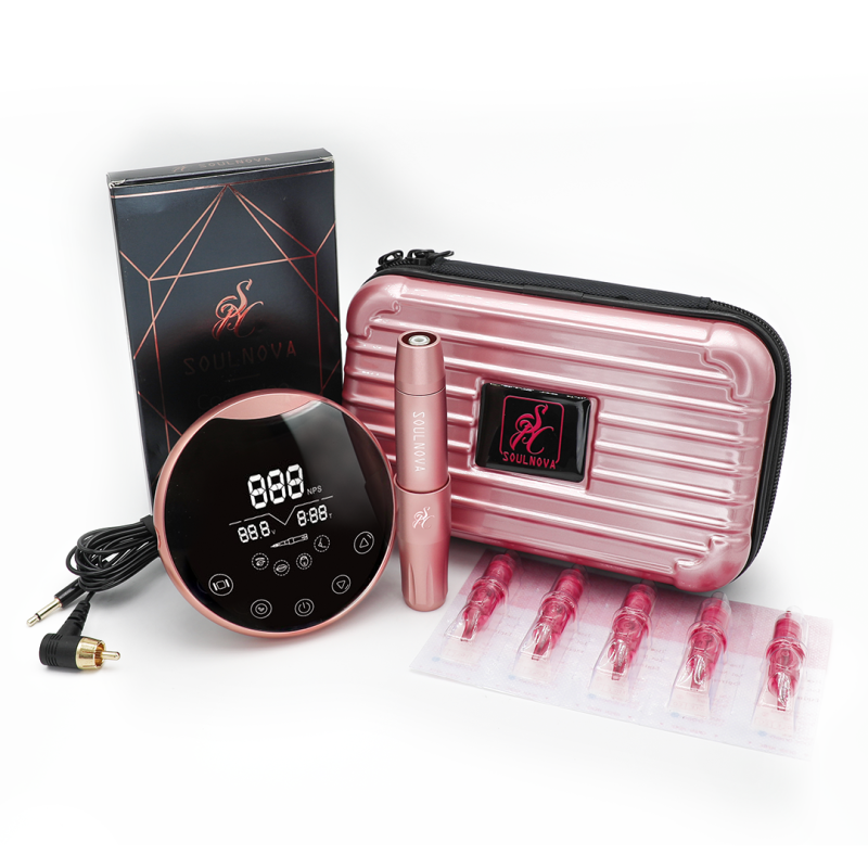 AVA Soul Nova PMU Makeup Kit with Flora Machine and Neo Power Supply
