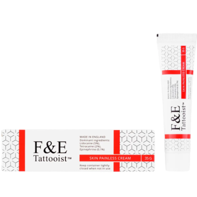 F&E Tattooist RED Edition Anesthetic Cream 35g