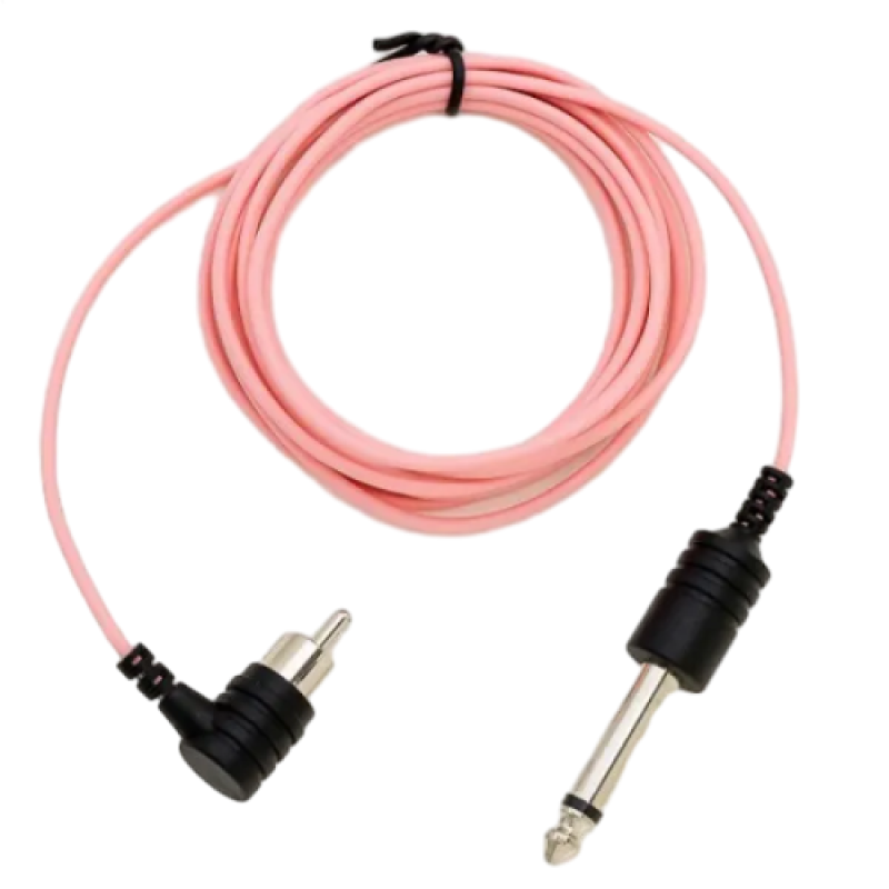 EZ Iwork 90° RCA Silicone Tattoo Cord – 1.8 m