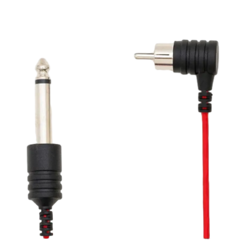 EZ Iwork 90° RCA Silicone Tattoo Cord – 1.8 m
