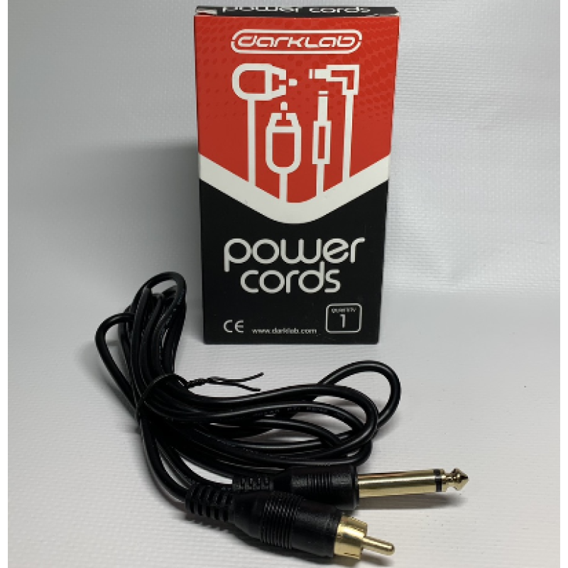 FK Irons Darklab Slim Straight RCA Cord – 6 ft