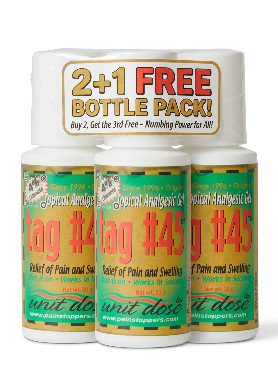 TAG #45 Gel - 2+1 Free Bottle Pack