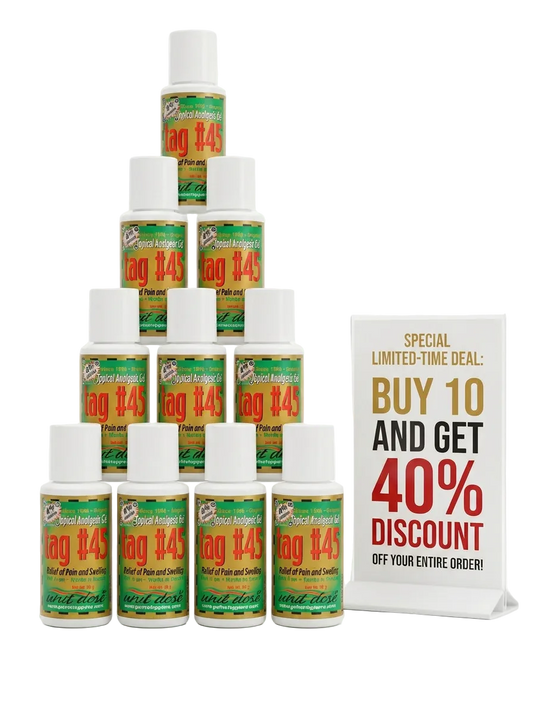TAG #45 Gel - 10pcs. 40% Discount
