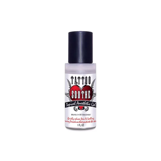 Tattoo Soothe Topical Anesthetic Gel – Rapid-Acting Numbing Solution for Tattoos and Cosmetic Procedures 30ml