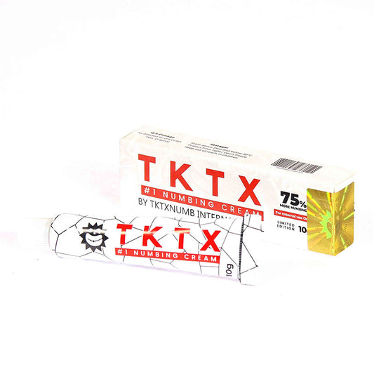 TKTX White 75% Numbing Cream – Exclusive Limited Edition, Maximum Strength Formula 10g